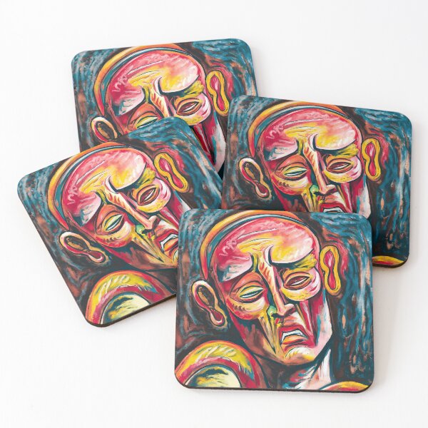 Item preview, Echoes of Agony | abstrct painting  designed and sold by KARTICK DUTTA.