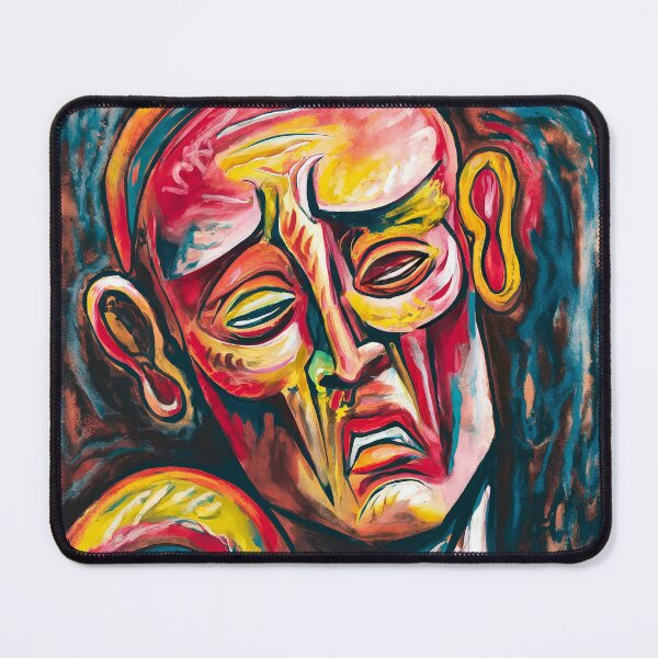 Item preview, Echoes of Agony | abstrct painting  designed and sold by KARTICK DUTTA.