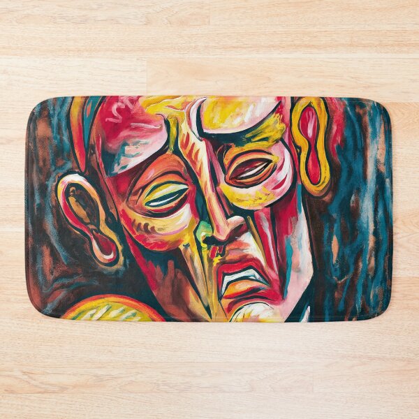 Item preview, Echoes of Agony | abstrct painting  designed and sold by KARTICK DUTTA.