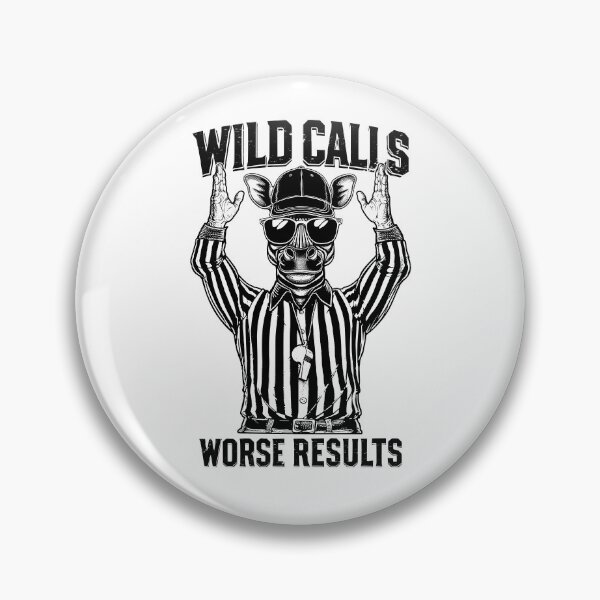 Item preview, Funny Referee Zebra American Football Ref Wild Calls Sport designed and sold by GrandeDuc.