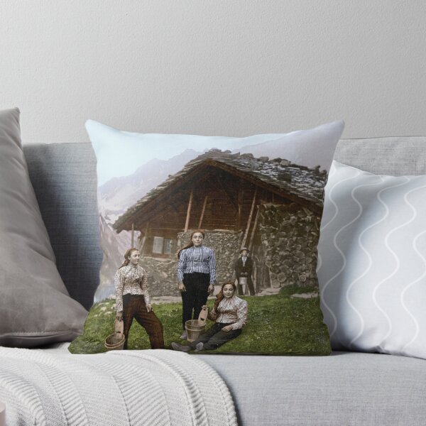 Item preview, Swiss women from Champéry designed and sold by 19th Century in Color.
