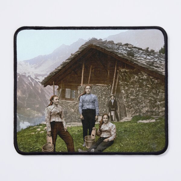 Item preview, Swiss women from Champéry designed and sold by 19th Century in Color.