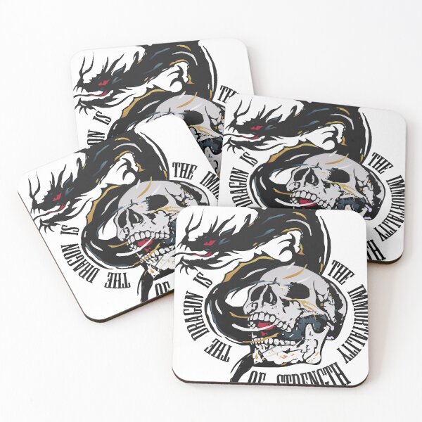 Item preview, Skull tattoo dragon immortality strength 2811 A designed and sold by Achille3777.