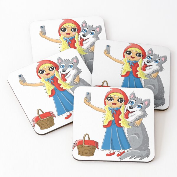 Item preview, Little red riding hood and the Wolf designed and sold by Madam-Camomile.