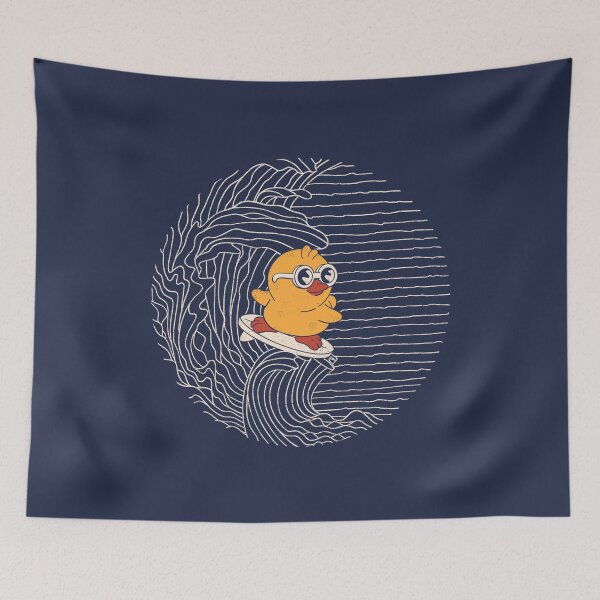 Item preview, Duck Kanagawa Wave by Tobe Fonseca designed and sold by Tobe Fonseca®.