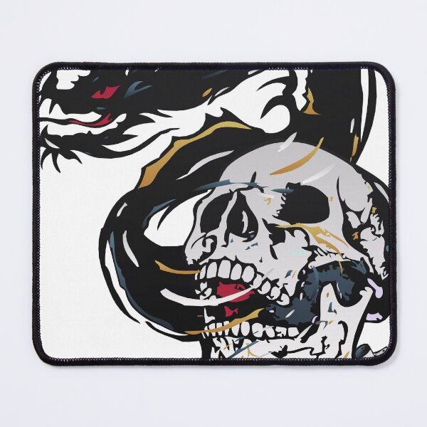 Item preview, dragon tribal skull hipster skulls just no guts 809 Z designed and sold by Achille3777.