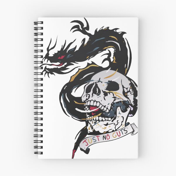 Item preview, dragon tribal skull hipster skulls just no guts 809 Z designed and sold by Achille3777.