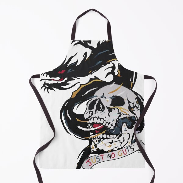 Item preview, dragon tribal skull hipster skulls just no guts 809 Z designed and sold by Achille3777.