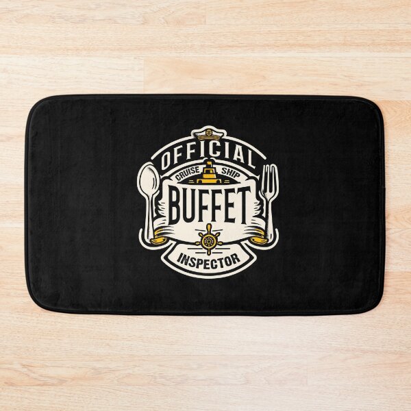 Item preview, Cruise Ship Buffet Inspector Funny Cruising Vacation designed and sold by Dressed For  Duty.