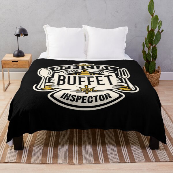 Item preview, Cruise Ship Buffet Inspector Funny Cruising Vacation designed and sold by Dressed For Duty.