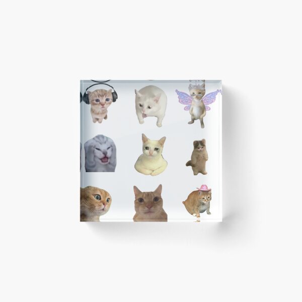 Item preview, Funny Cat Memes Sticker Bundle Gift Idea designed and sold by teaisfantastic.