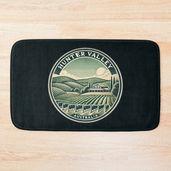 Item preview, Hunter Valley Australia Travel Art Badge designed and sold by KrisSidDesigns.