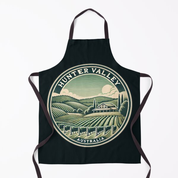 Item preview, Hunter Valley Australia Travel Art Badge designed and sold by KrisSidDesigns.