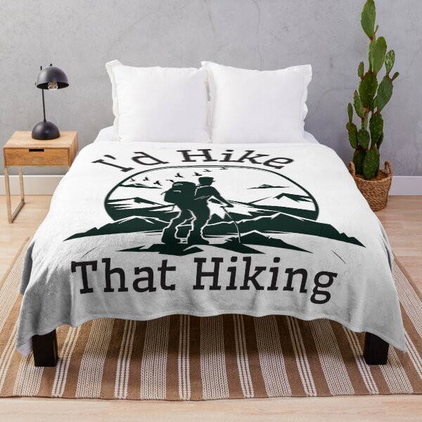 Item preview, I'D Hike That Hiking. Funny Tshirt for outdoor lovers designed and sold by Printek.