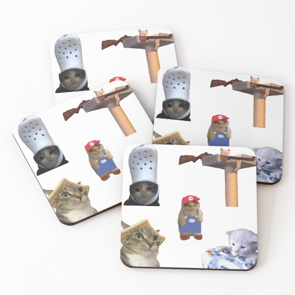 Item preview, Funny Cat Memes Sticker Bundle  designed and sold by teaisfantastic.