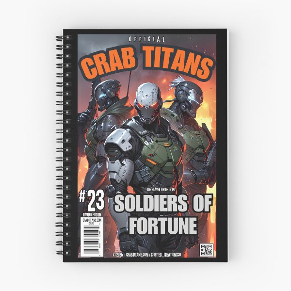Item preview, Crab Titans issue 23 - Soldiers of Fortune - The Reaver Knights - spcreationsco22 designed and sold by SpCreationsCo22.
