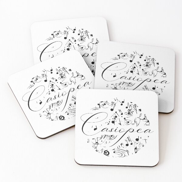 Item preview, Casiopea - Black and White Calligraphy with Music designed and sold by AlexeyevZurga.