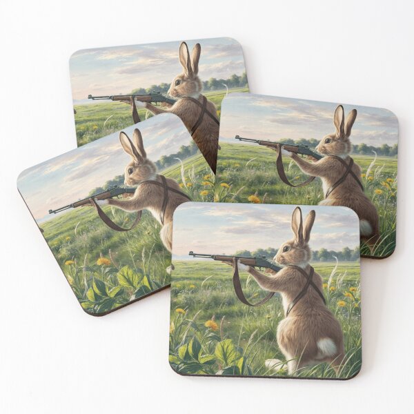 Item preview, MASTERFUL RABBIT HUNTING designed and sold by origingallery.