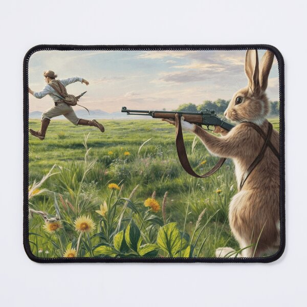 Item preview, MASTERFUL RABBIT HUNTING designed and sold by origingallery.