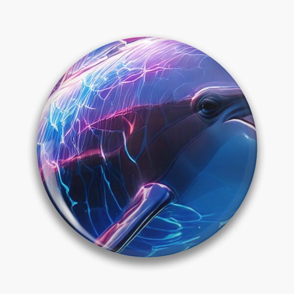 Item preview, Cyber Dolphin designed and sold by Unwind-Art-Work.