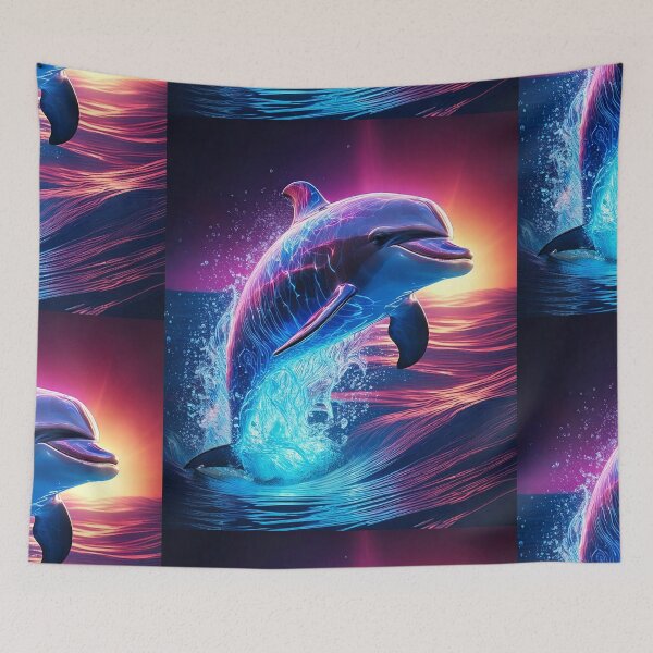 Item preview, Cyber Dolphin designed and sold by Unwind-Art-Work.