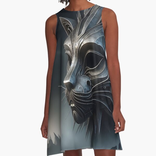 Enchanted Gods, Mystical, Mythical Creatures, Fantasy Art A-Linien Kleid