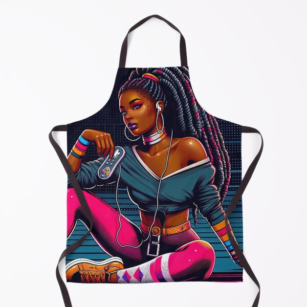 Item preview, Gamer Girl Black 80s Aesthetic designed and sold by Retr0Tshirts.