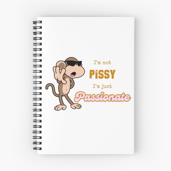 Item preview, Silly Monkey, Passionate not Pissy designed and sold by tjmcc21.