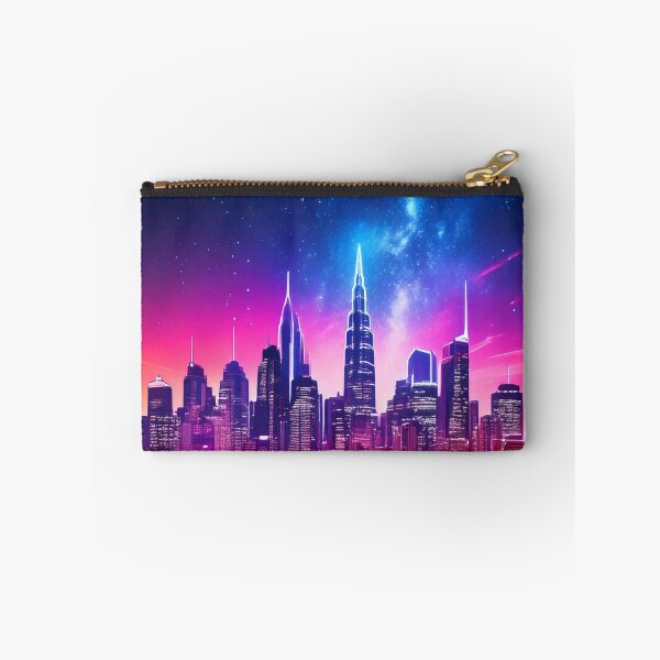 Item preview, Neon Skyline Reflection designed and sold by Unwind-Art-Work.