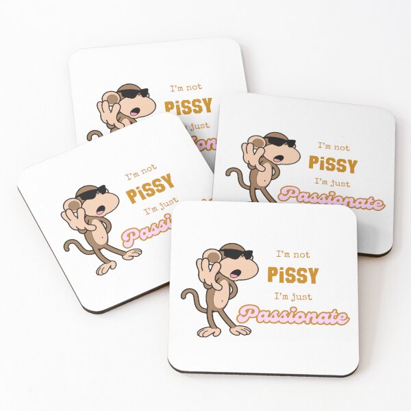 Item preview, Silly Monkey, Passionate not Pissy designed and sold by tjmcc21.