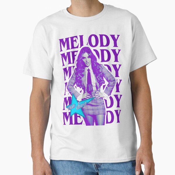 Aperçu de l'œuvre Mélodie Esa Diva Eurovision 2025 Espagne Espagne Merch créée et vendue par vivavision.