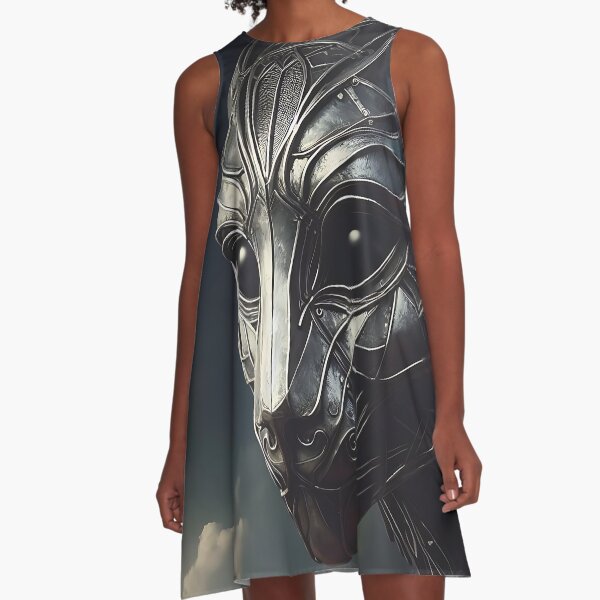 Enchanted Gods, Mystical, Mythical Creatures, Fantasy Art A-Linien Kleid