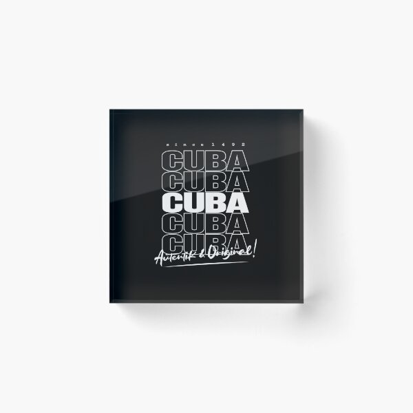 Item preview, Cuba Authentic and original (white) designed and sold by CUBATSHIRT.