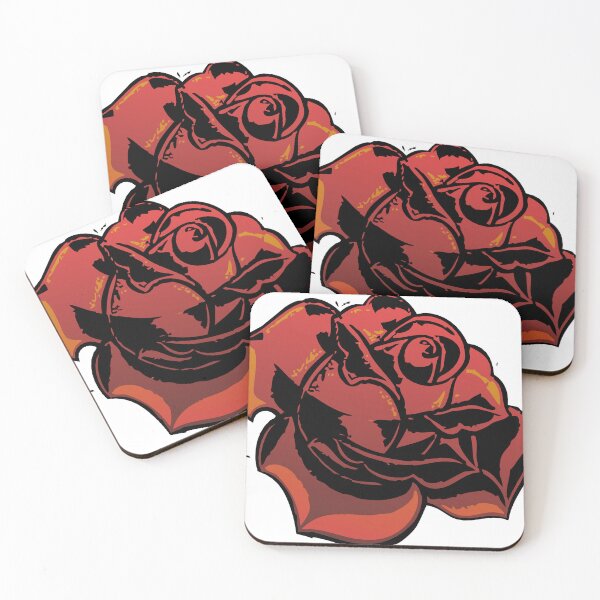 Item preview, Rose flower tattoo designed and sold by Achille3777.