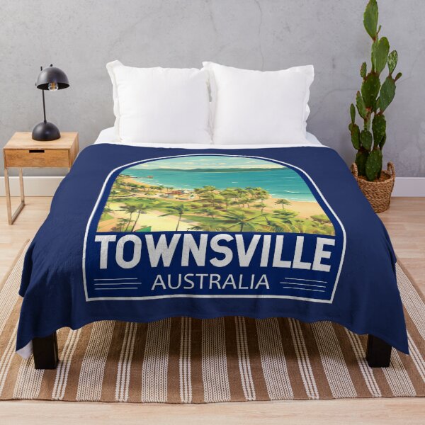 Item preview, Townsville Australia Travel Art Emblem designed and sold by KrisSidDesigns.