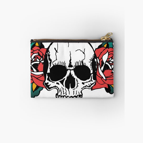 Item preview, flower rose skull old school tattoo death's head leaf 311 M designed and sold by Achille3777.
