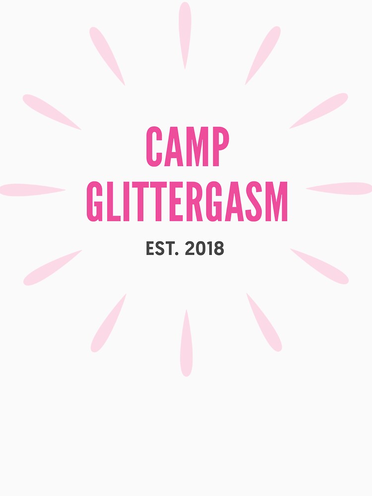 Thumbnail 3 of 3, Baseball ¾ Sleeve T-Shirt, Camp Glittergasm Starburst designed and sold by Glittergasm.