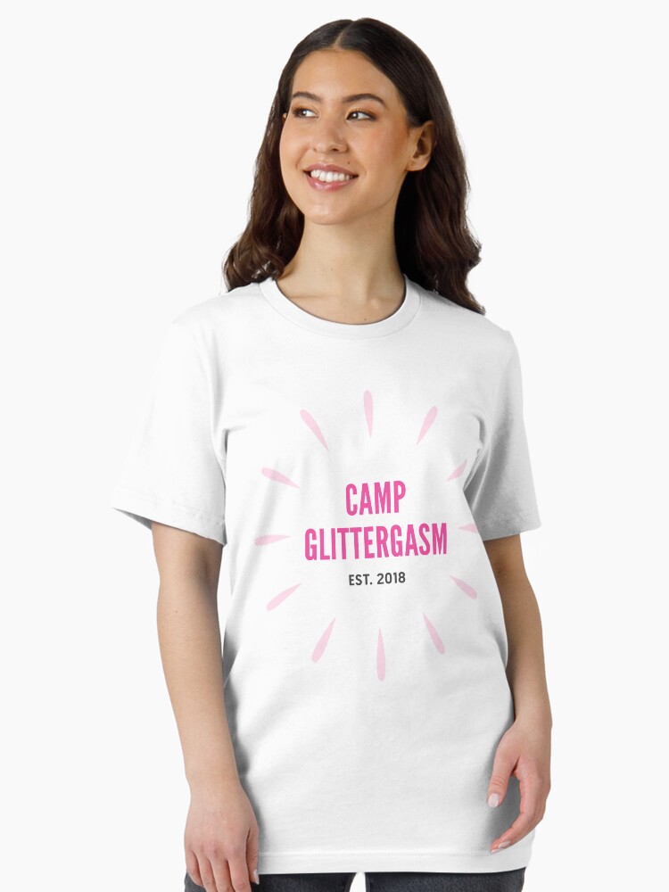 Thumbnail 2 of 7, Essential T-Shirt, Camp Glittergasm Starburst designed and sold by Glittergasm.