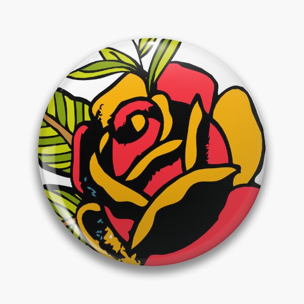 Item preview, rose flower leaf tattoo style 2909 S designed and sold by Achille3777.