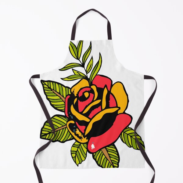 Item preview, rose flower leaf tattoo style 2909 S designed and sold by Achille3777.