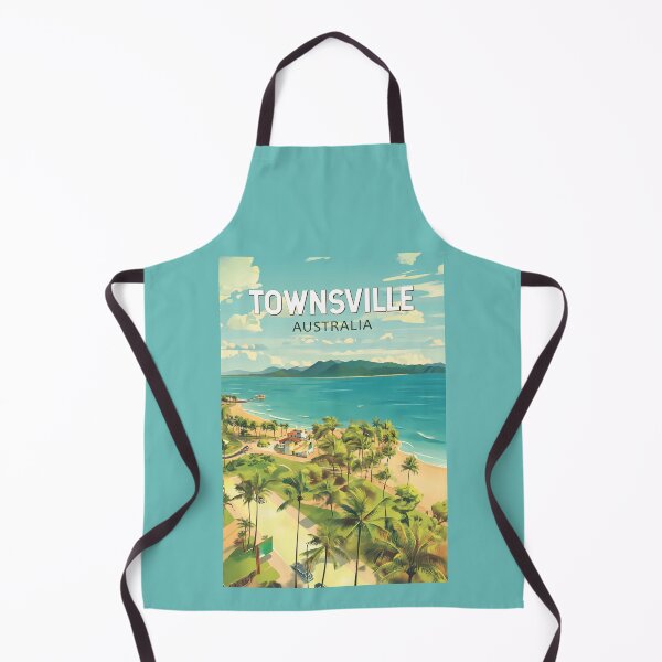 Artikelvorschau, Townsville Australien Reisekunst Vintage entworfen und verkauft von KrisSidDesigns.