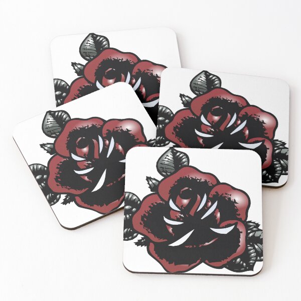 Item preview, rose flower leaf tattoo 2710 B designed and sold by Achille3777.