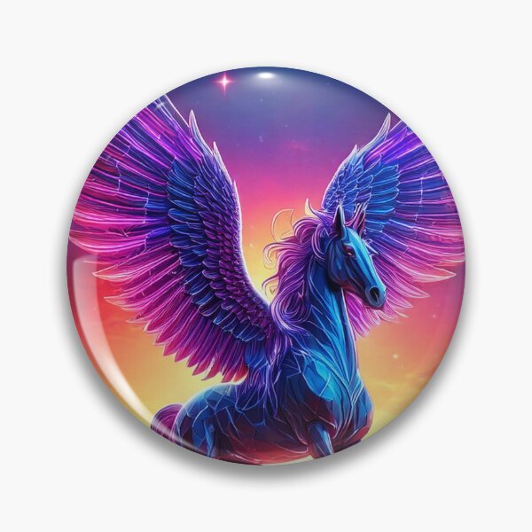Item preview, Synthwave Pegasus designed and sold by Unwind-Art-Work.