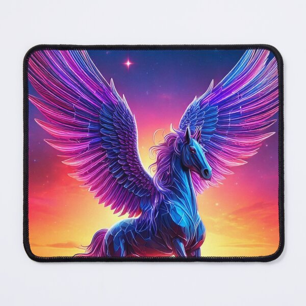 Item preview, Synthwave Pegasus designed and sold by Unwind-Art-Work.