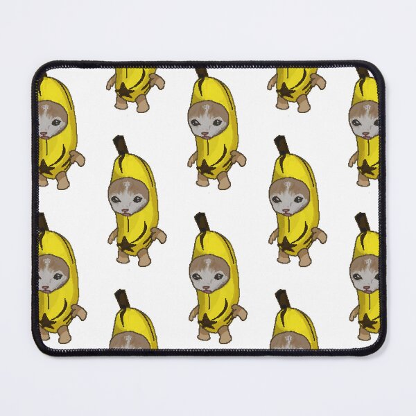 Item preview, Banana Cat Meme Pixel Art designed and sold by Asutip.