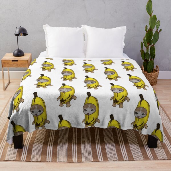 Item preview, Banana Cat Meme Pixel Art designed and sold by Asutip.
