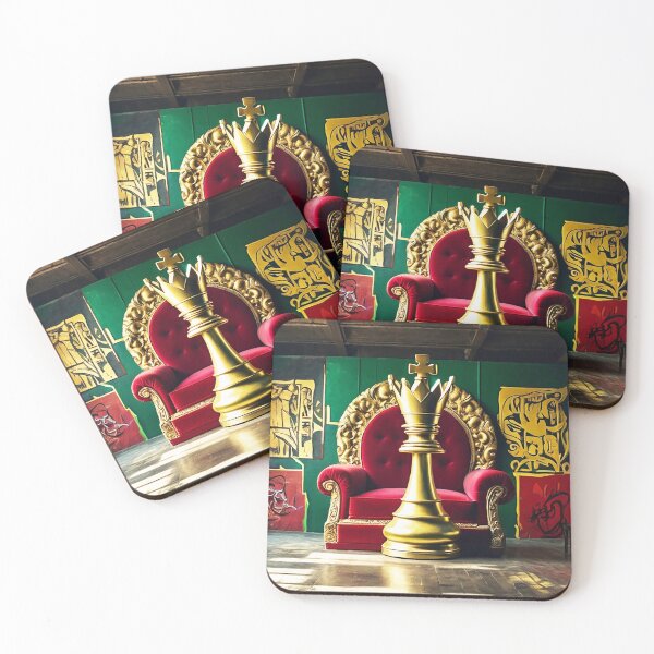 Item preview, Chess King and its throne  designed and sold by Chess64.