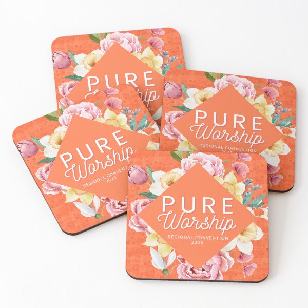 Item preview, Copy of PURE WORSHIP REGIONAL CONVENTION 2025 - floral orange design designed and sold by Yesido.