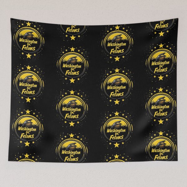 Item preview, Washington DC Felons: Bold Football Club Gear with a Sassy Edge designed and sold by Ignorant-Artist.