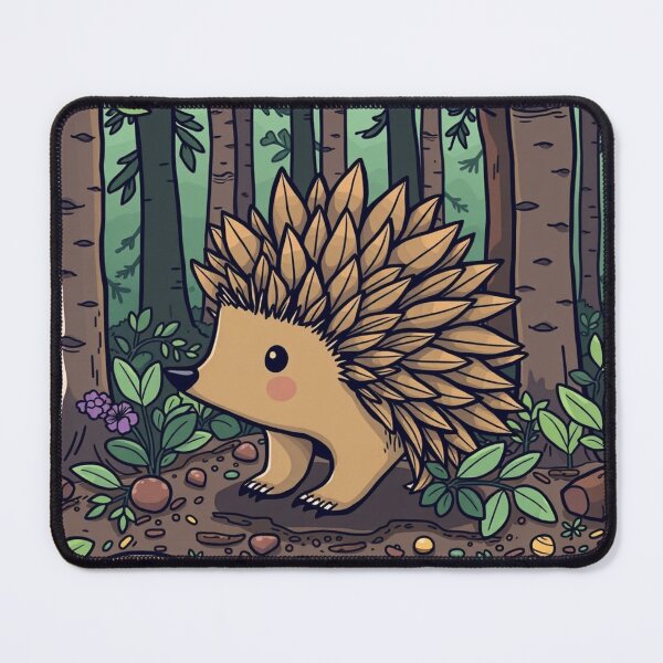Item preview, Hedgehog in the woods designed and sold by GasconyPassion.